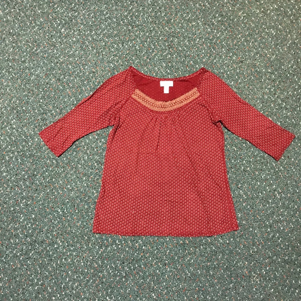 LOFT Picnic Polka Dot Women’s Shirt